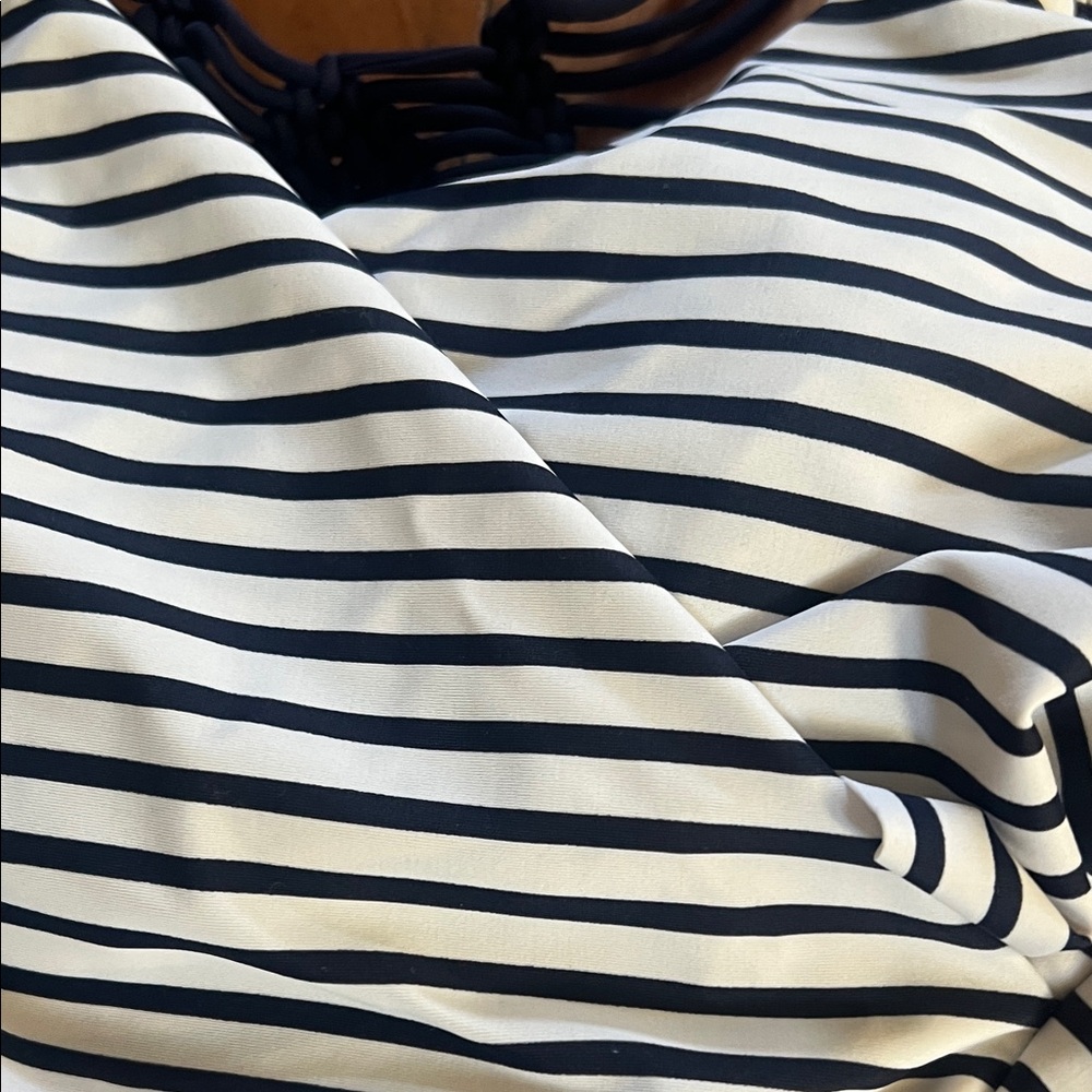Kona Sol women’s Navy and White Striped One Piece - Picture 7 of 8